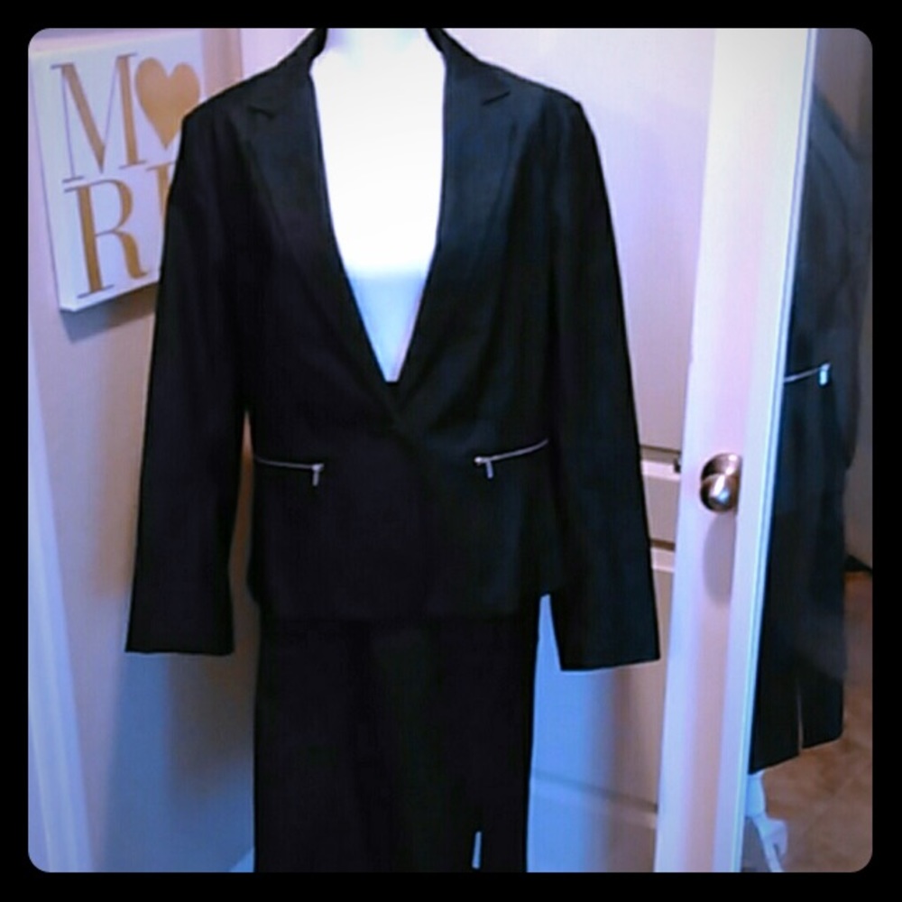 Structured Denim Blazer